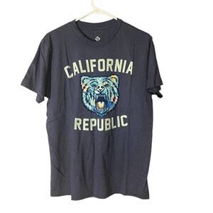 California Republic State Bear T-Shirt Sz M
